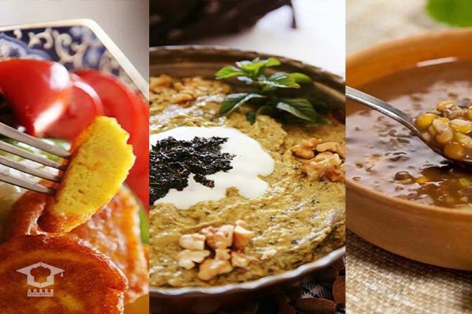 غذاهای ایرانی ساده