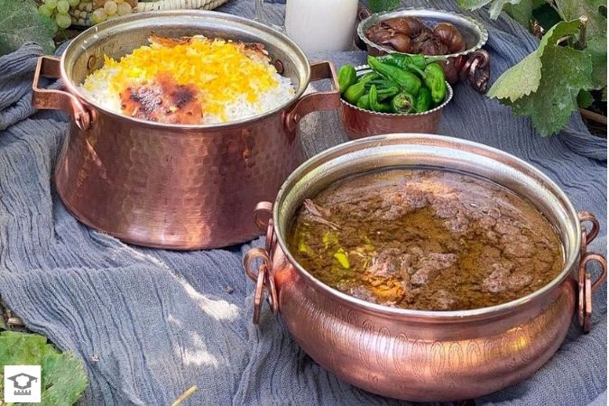 نکات مهم برای چگونگی تفت دادن گردوی خورش فسنجان با مرغ ریش ریش