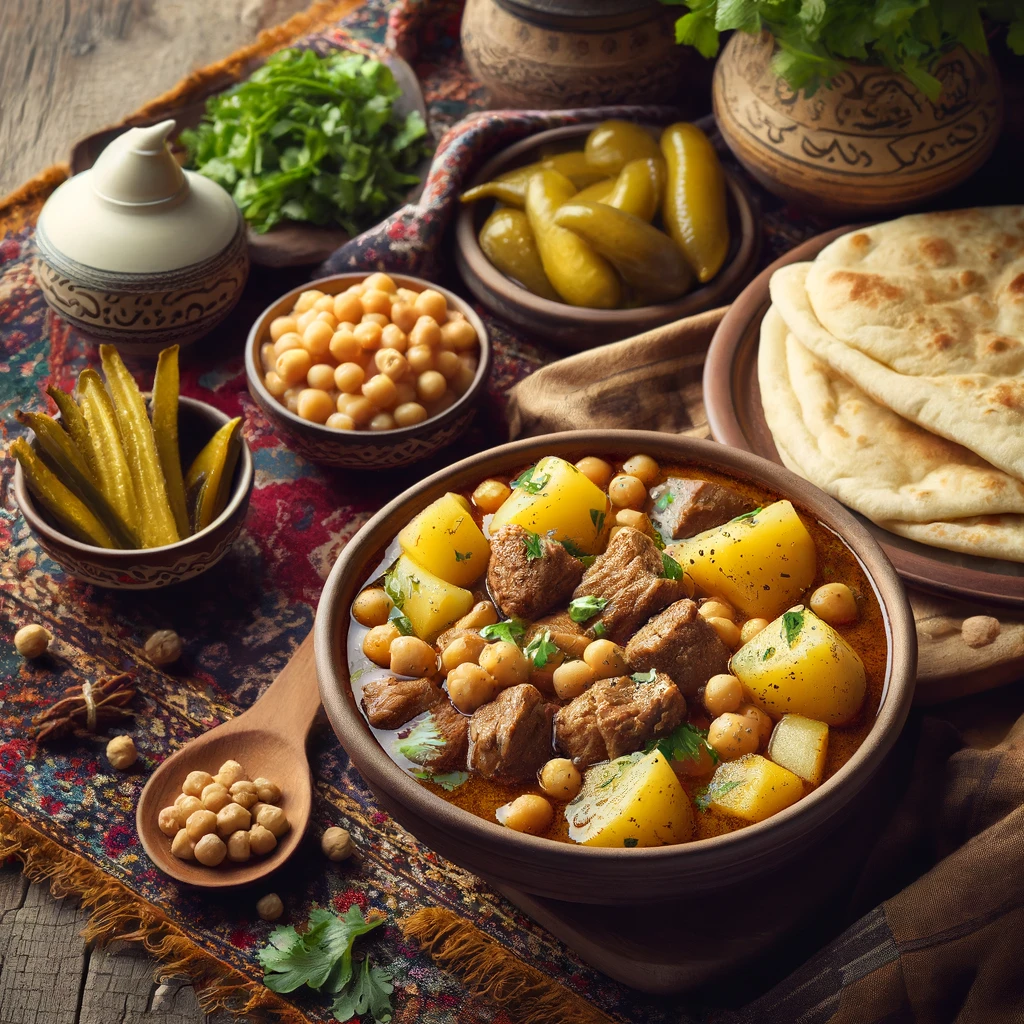 آبگوشت با سیبزمینی