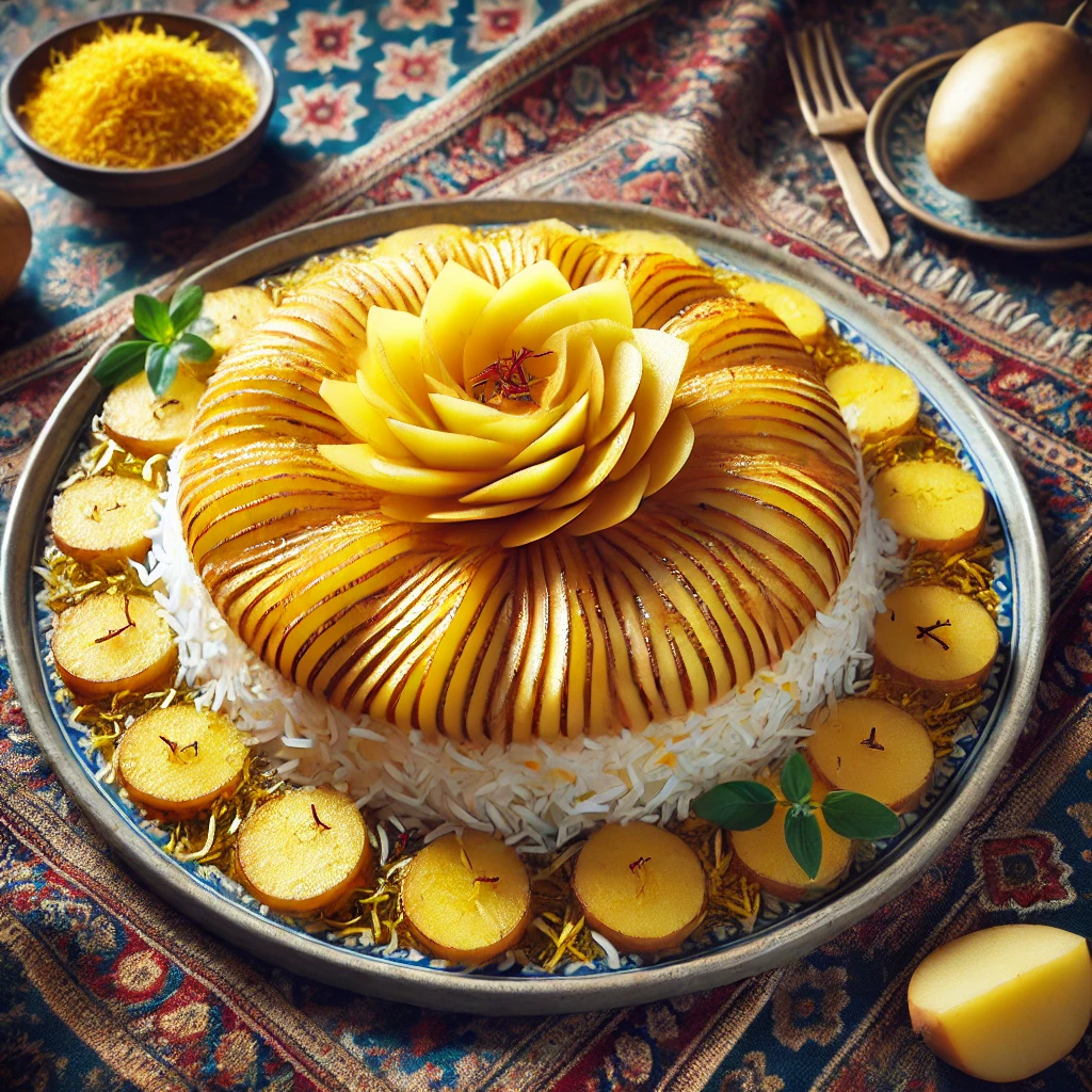 سیبزمینی پلو