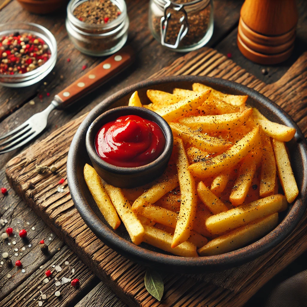 سیب‌زمینی سرخ‌کرده با ادویه مخصوص