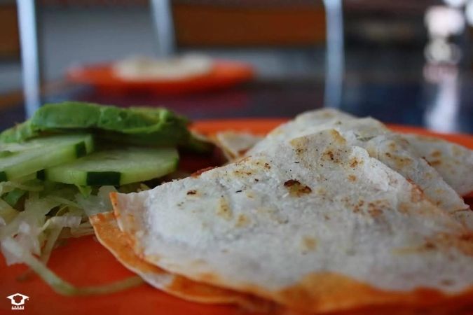 کوسادیلا، غذاهای مکزیکی