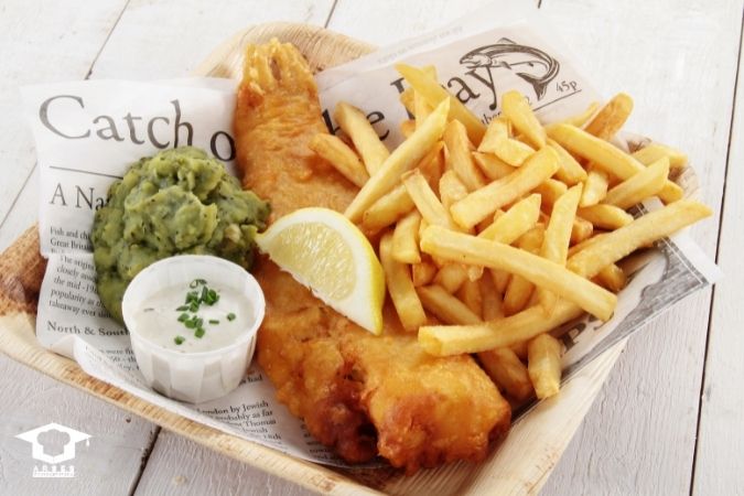ماهی و چیپس (Fish and Chips)