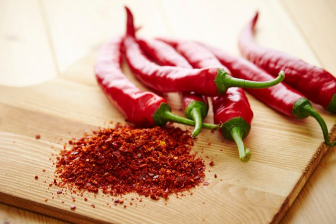 از بین بردن تندی فلفل چیلی