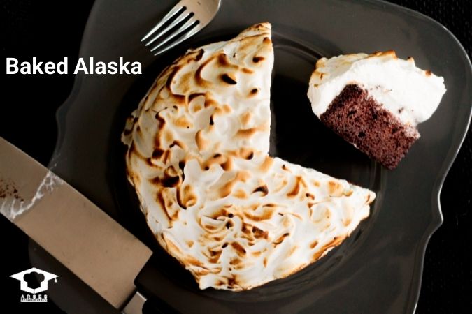 کیک آلاسکای تنوری(Baked Alaska)