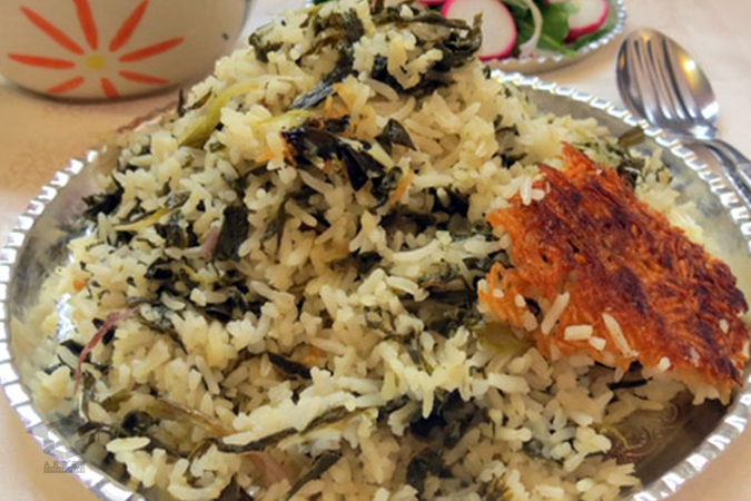 طرز تهیه والک پلو