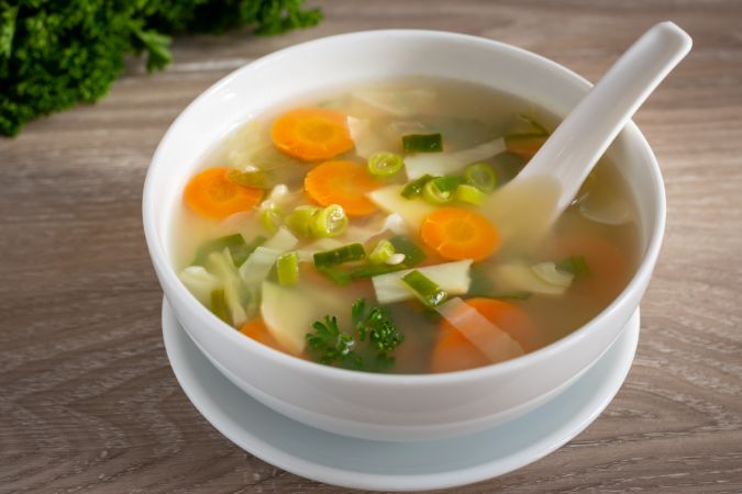 از بین بردن شوری سوپ