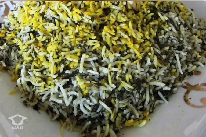 سبزی پلو