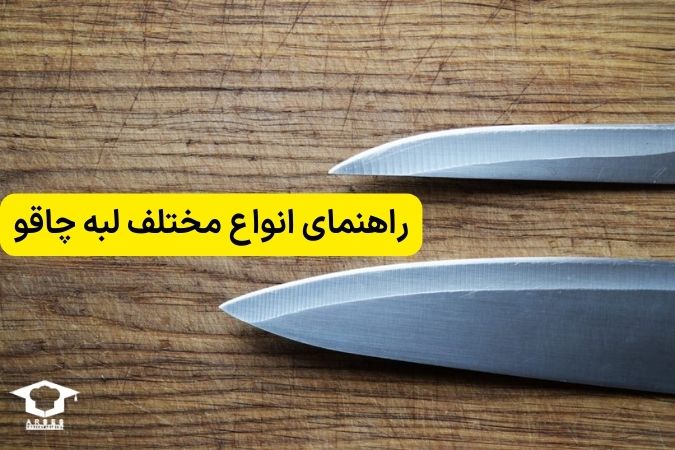 راهنمای انواع مختلف لبه چاقو