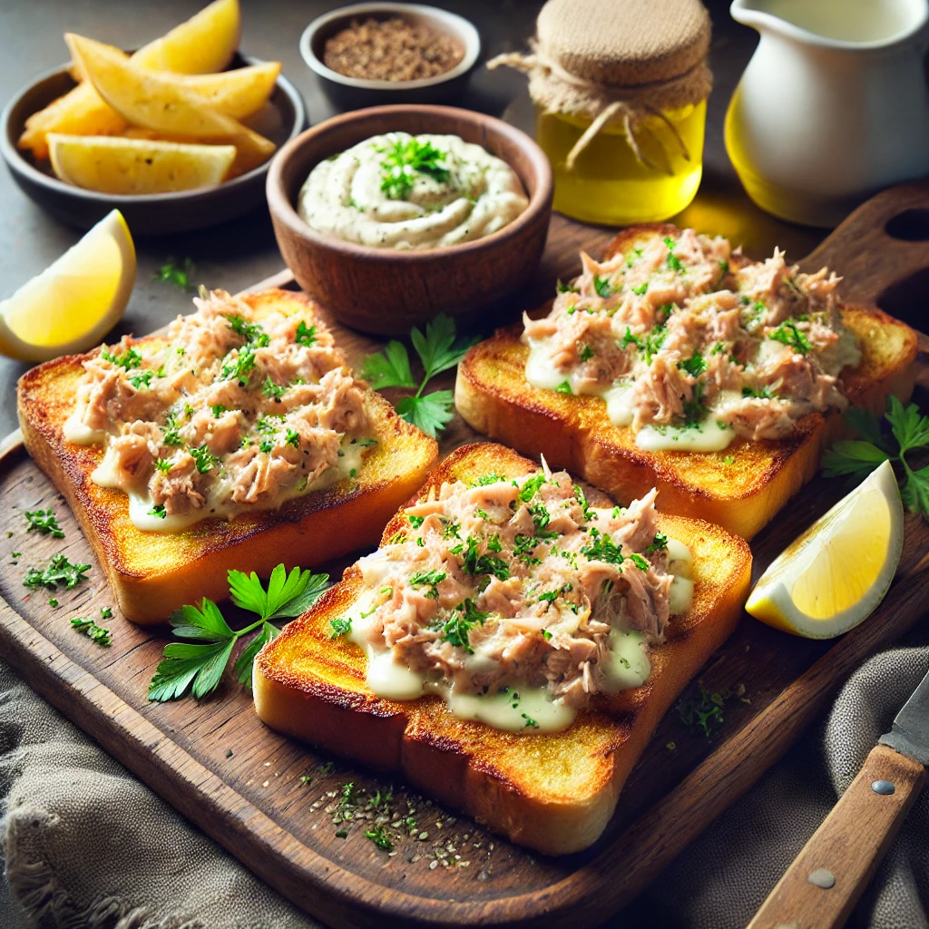 دستور پخت تست تن ماهی