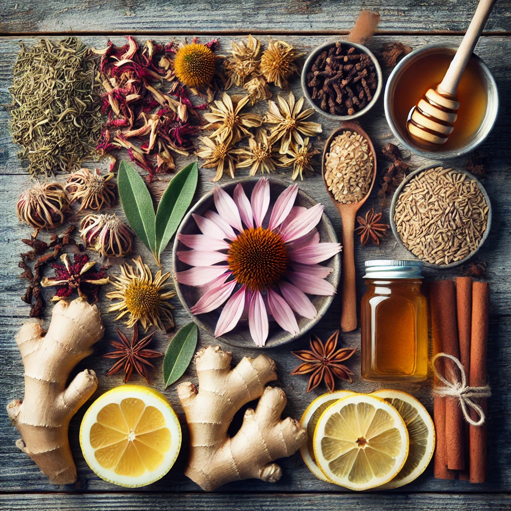 مواد لازم برای تهیه دمنوش کلد استاپ
