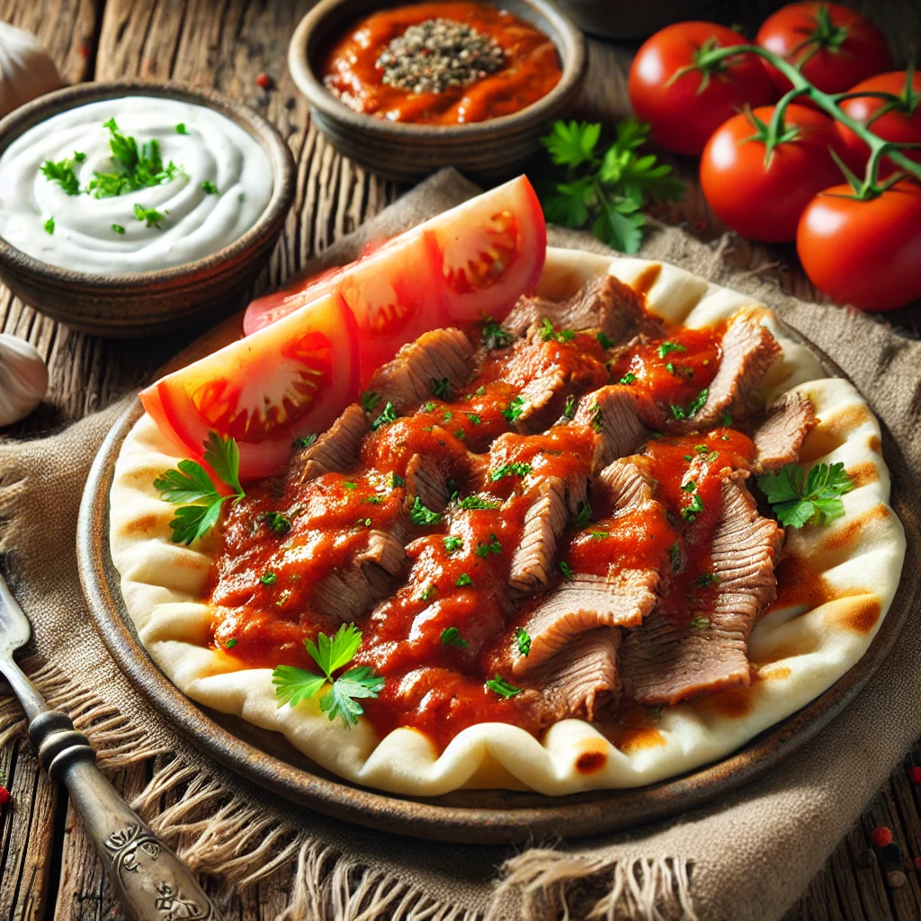طرز تهیه اسکندر کباب ترکیه ای