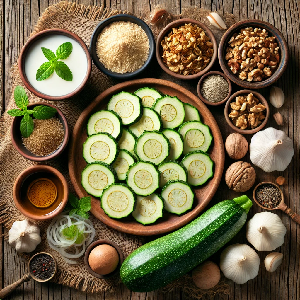 مواد لازم برای تهیه کشک کدو