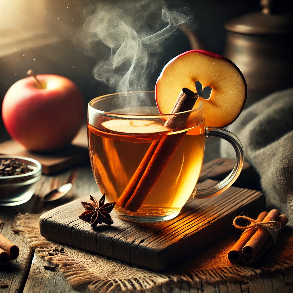 دستور تهیه دمنوش سیب زمستانی