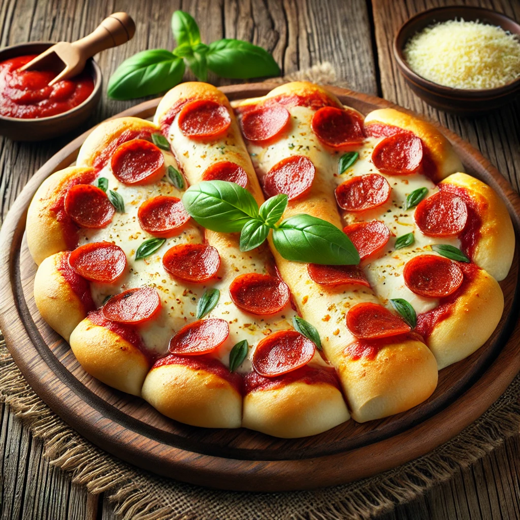دستور پخت پیتزا با نان باگت