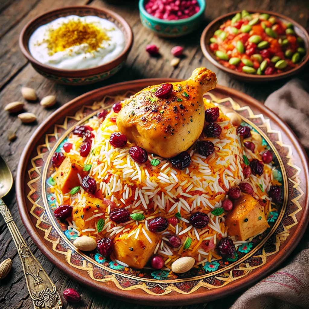 دستور پخت شیرازی پلو مجلسی