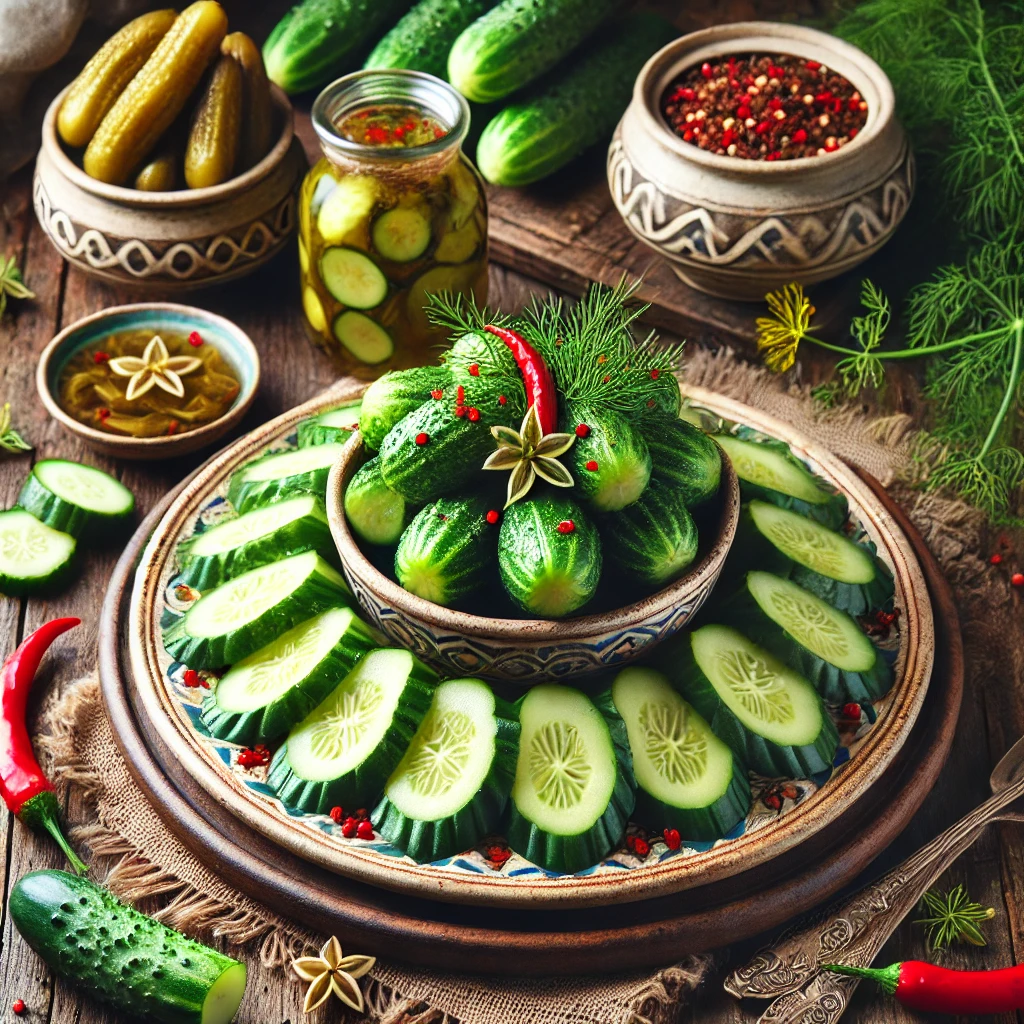 طرز تهیه خیار مزه