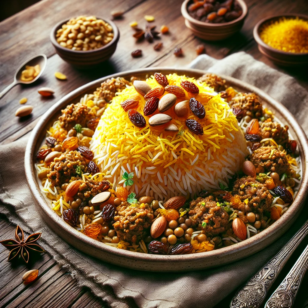 طرز تهیه عدس پلو: