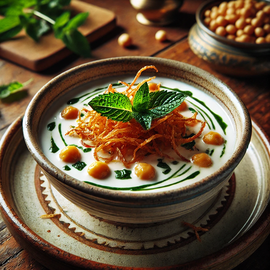 آموزش آش دوغ