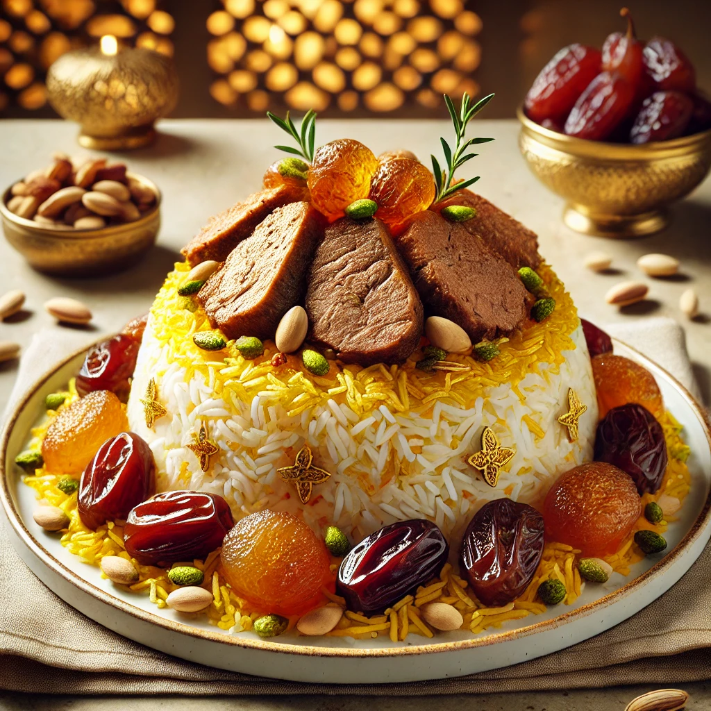 طرز تهیه مانی پلو: