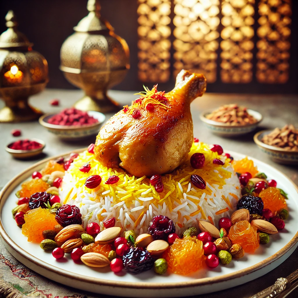 طرز تهیه مرصع پلو