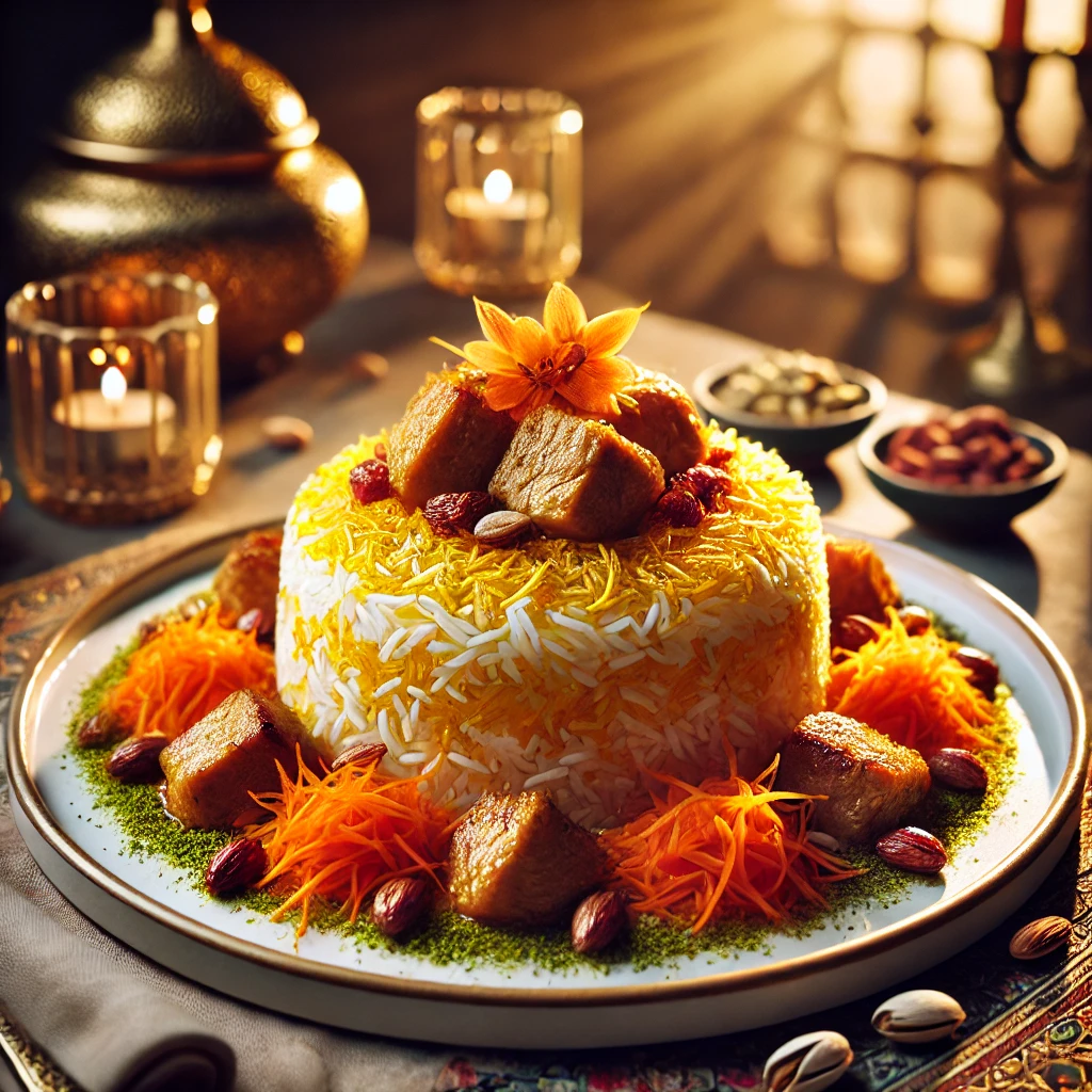 طرز تهیه ساطری پلو: