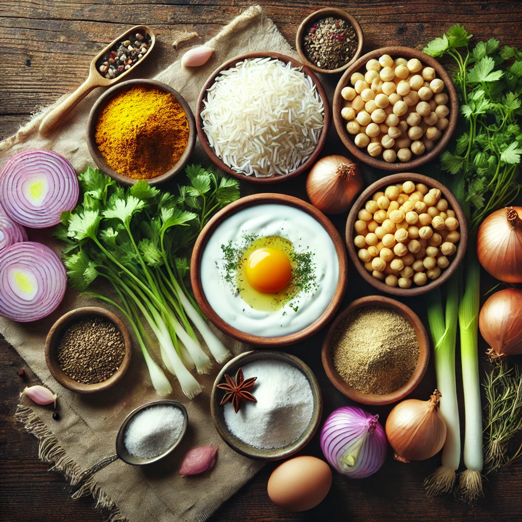 مواد لازم آش دوغ (برای ۶ نفر):