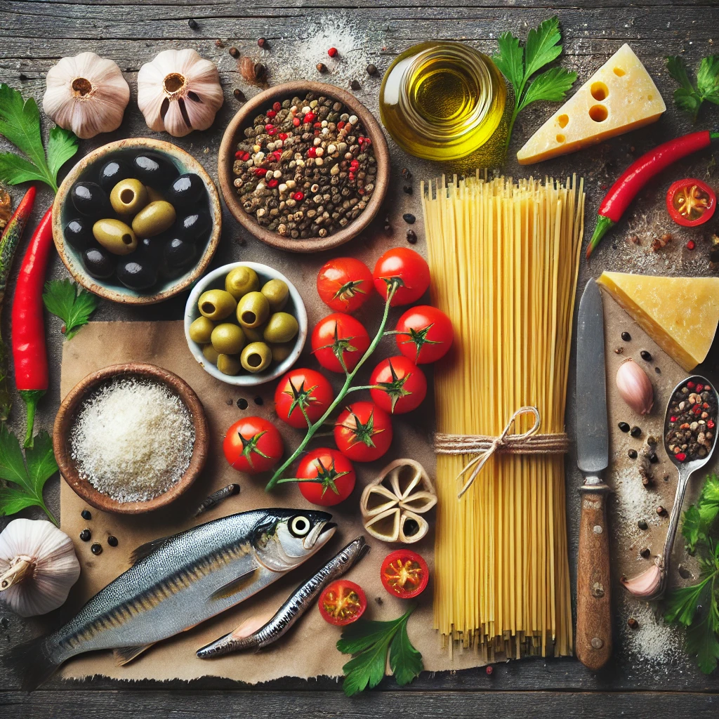 مواد لازم تهیه پاستا پوتانسکا برای 4 نفر