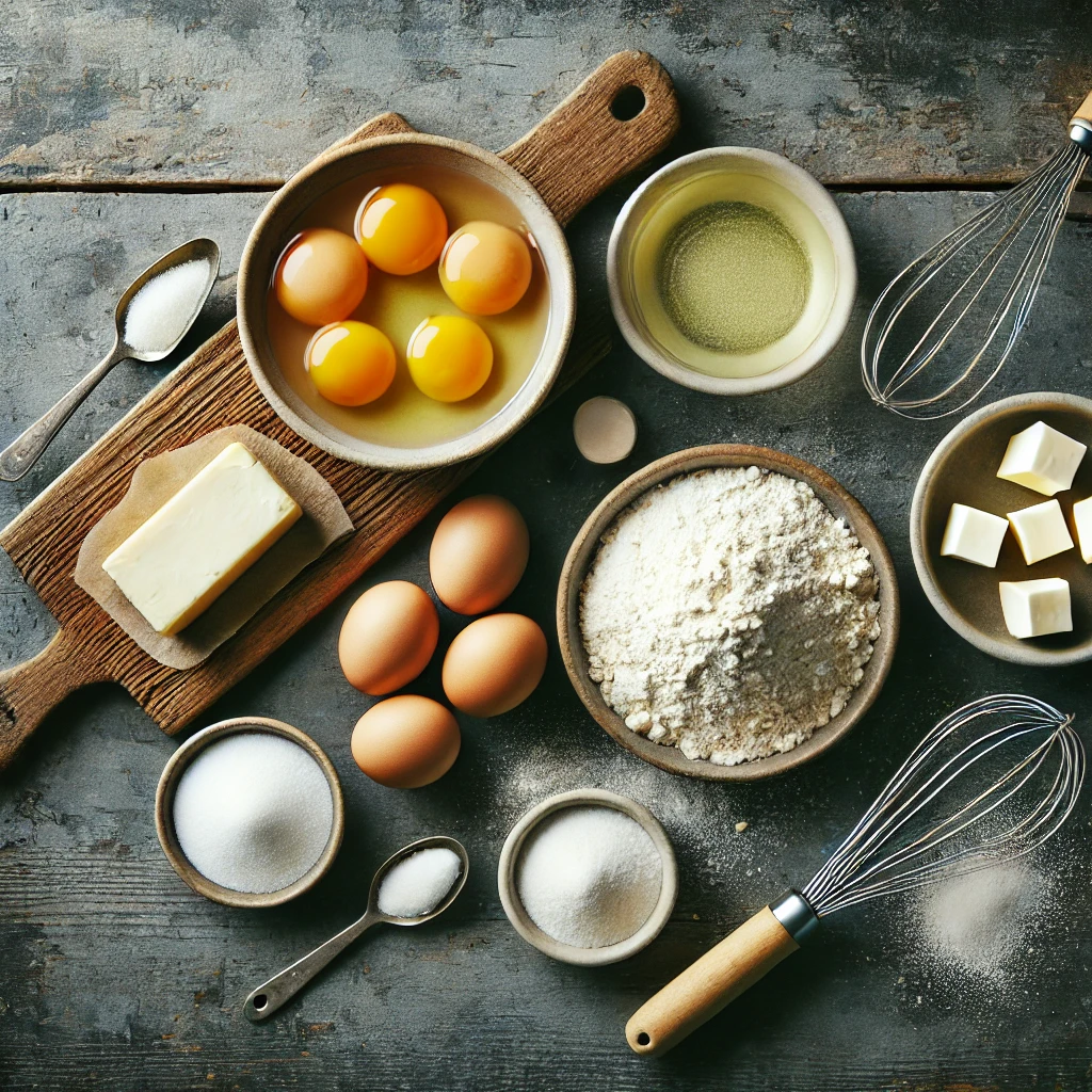 مواد لازم برای پخت خمیر پتشو