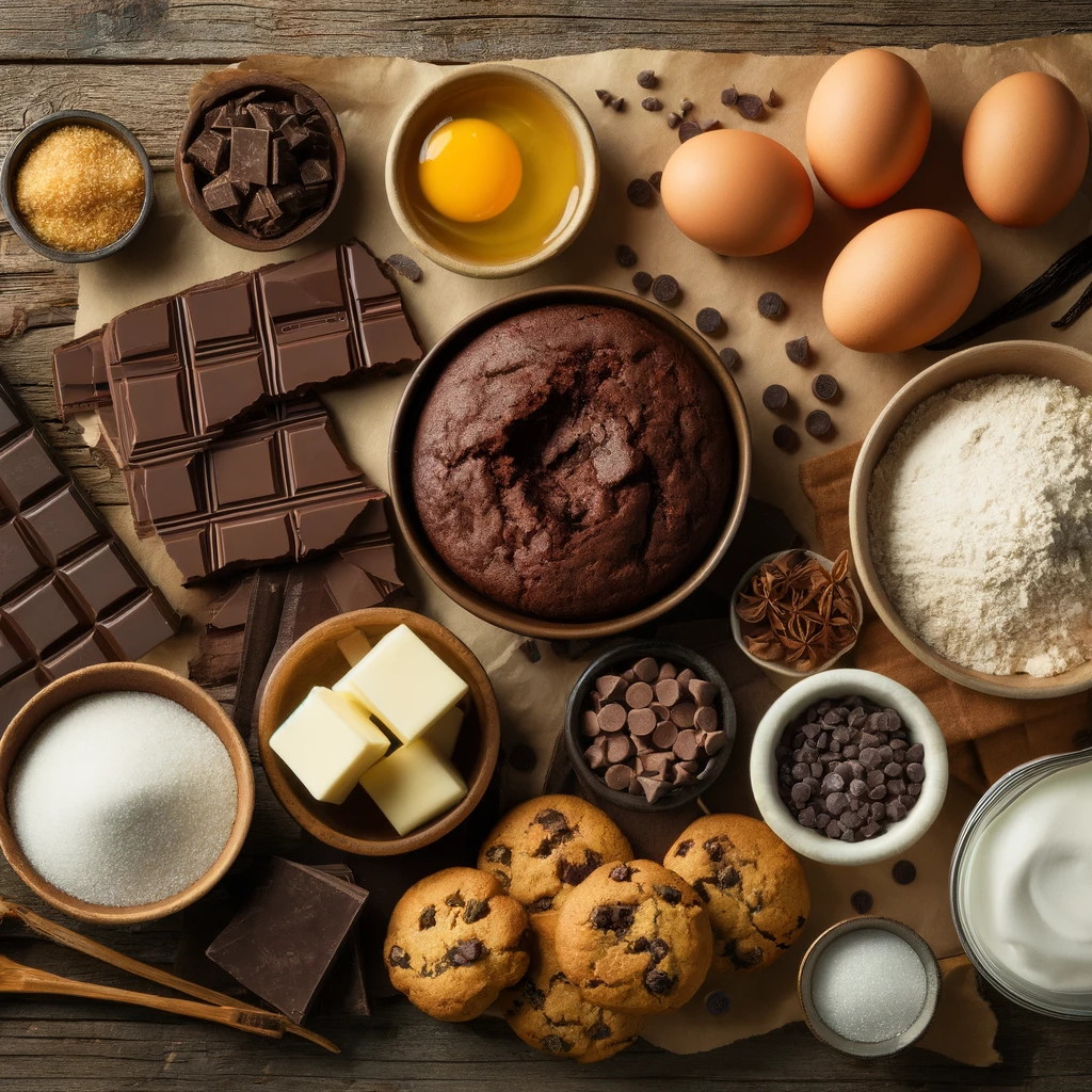 مواد لازم تهیه کوکی برانی برای 6-8 نفر