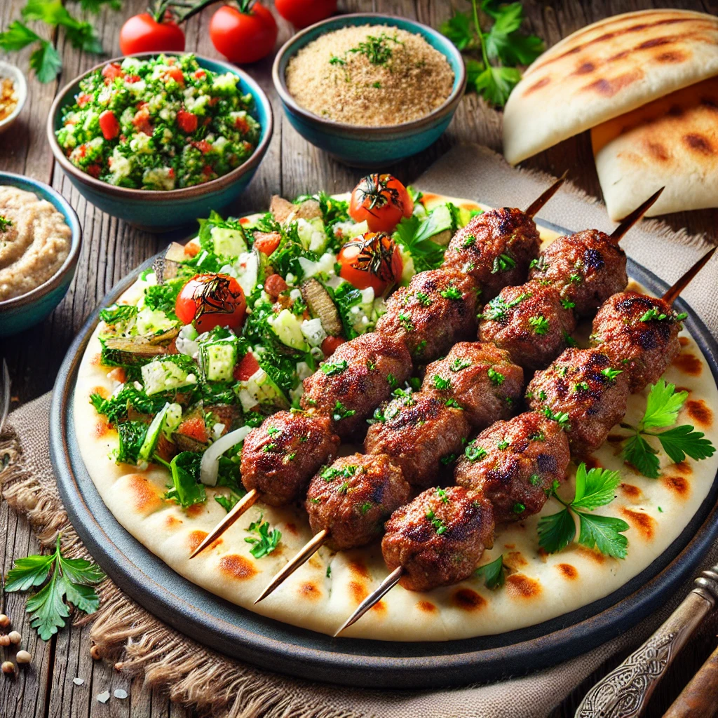 دستور پخت کفتا کباب مدیترانهای