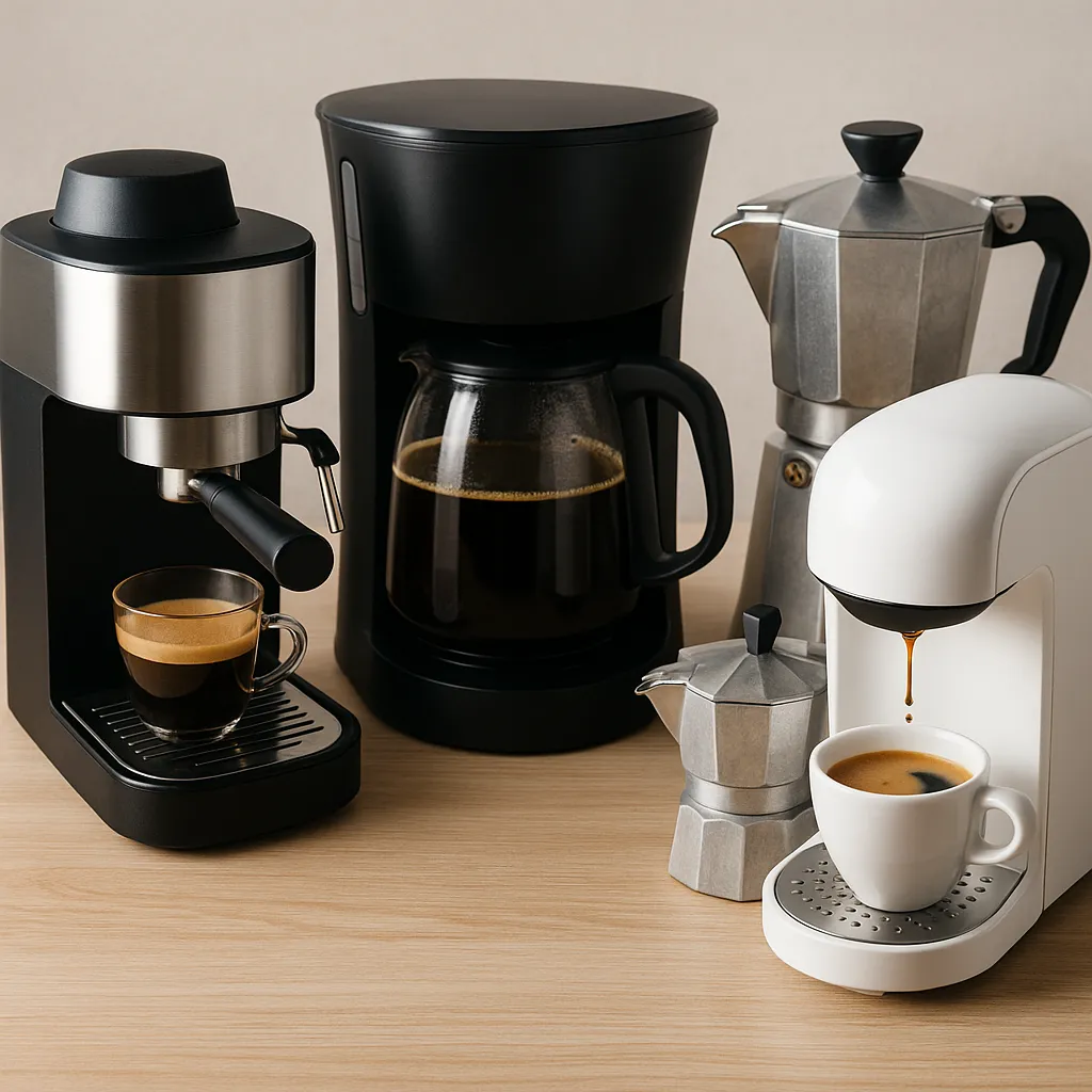 دستگاه قهوه‌ساز چیست؟ | آشنایی با انواع، عملکرد و ویژگی‌ها