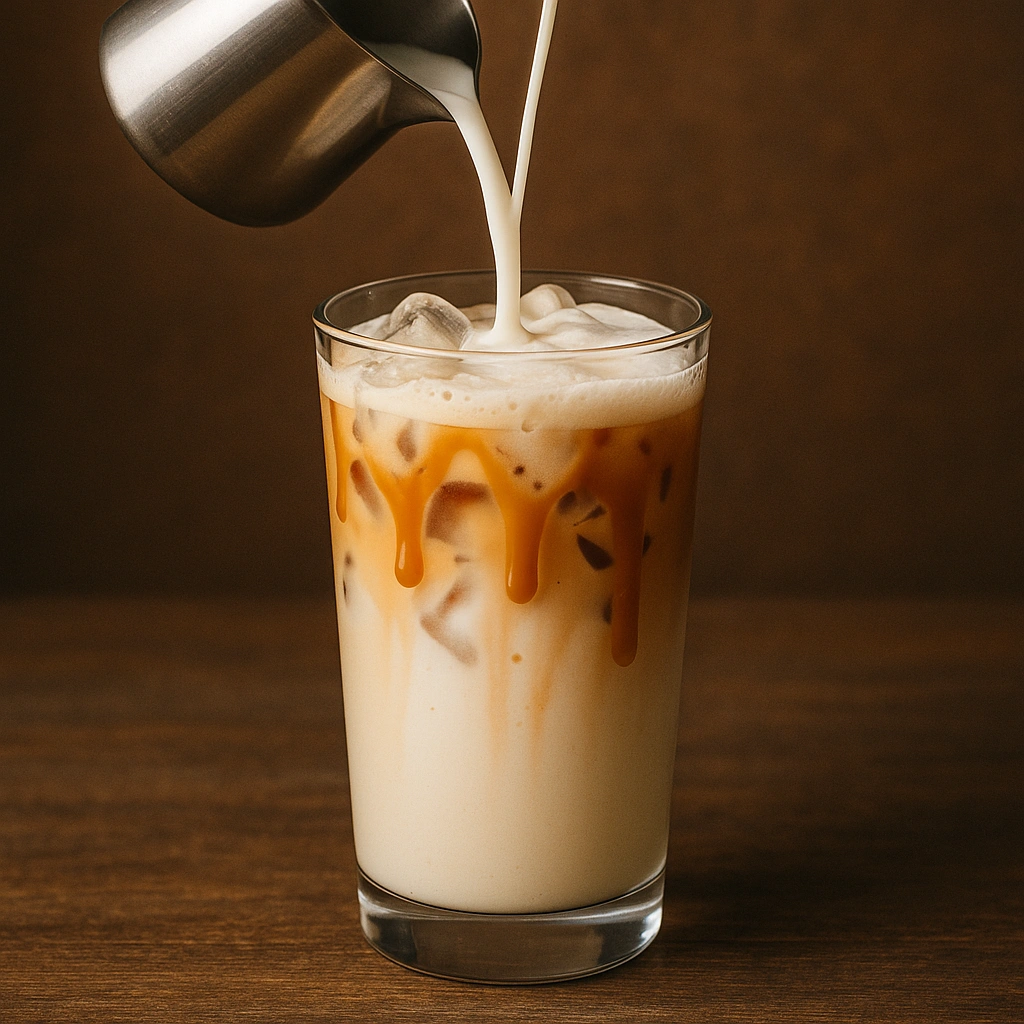 طرز تهیه آیس کارامل ماکیاتو 