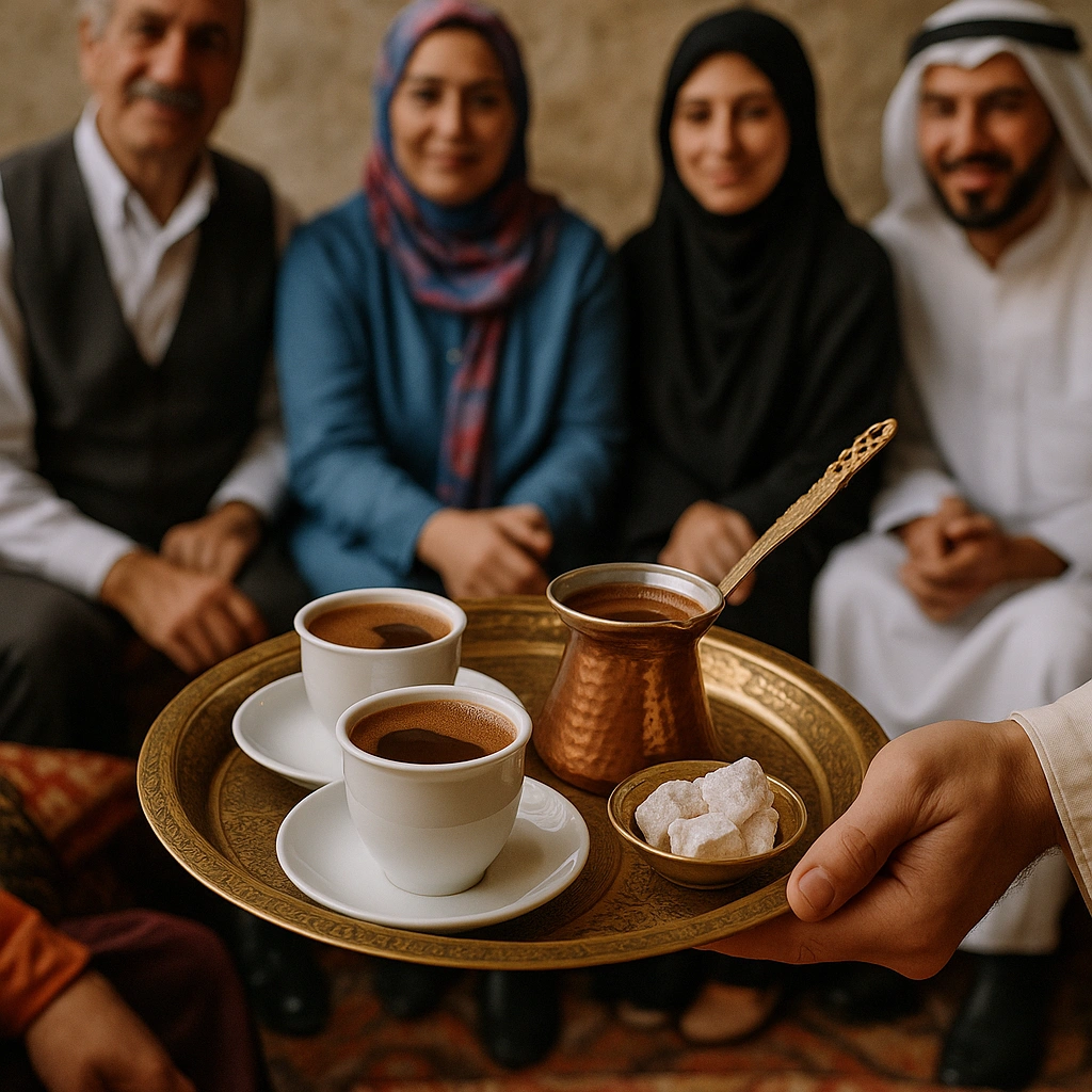 فرهنگ قهوه ترکیه و خاورمیانه