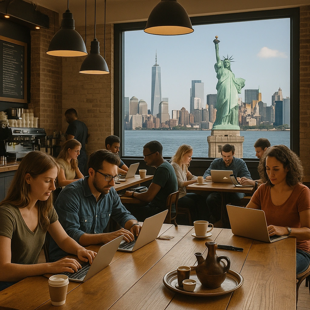 فرهنگ قهوه امریکا