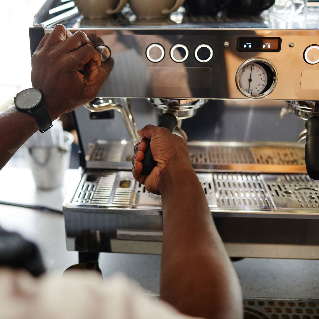 تنظیم دستگاه اسپرسوساز برای شات استاندارد