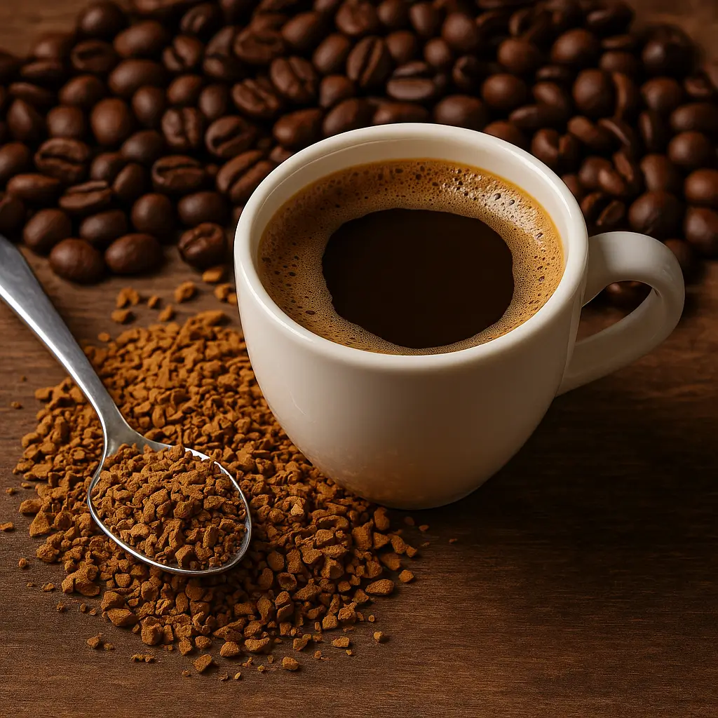 قهوه فوری چیست؟ | طرز تهیه، مزایا، انواع و بهترین برندهای بازار