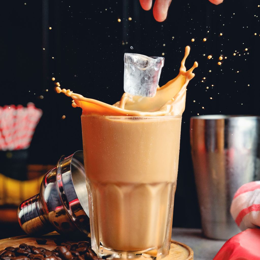 بهترین زمانه استفاده از یخ برای آیس موکا 