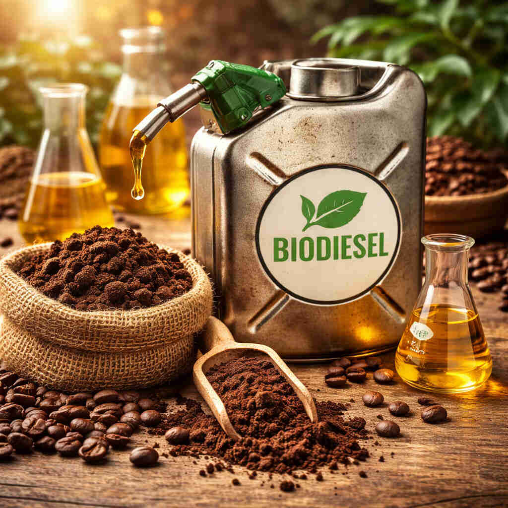 قهوه به عنوان سوخت بیودیزل