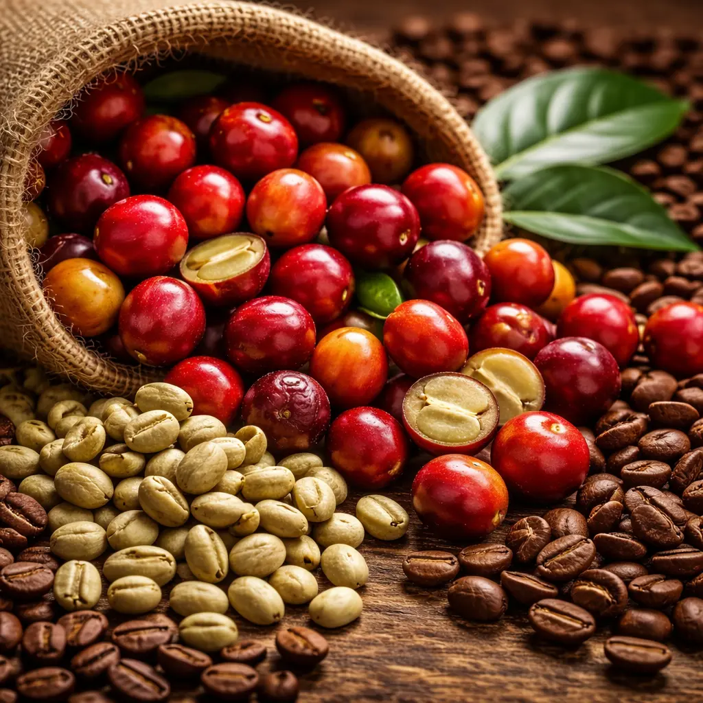 قهوه کاتورا (Caturra)  گونه‌ای محبوب و تعیین‌کننده از عربیکا