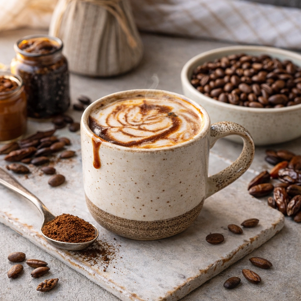 قهوه هسته خرما چیست؟ معرفی کامل یک نوشیدنی بدون کافئین