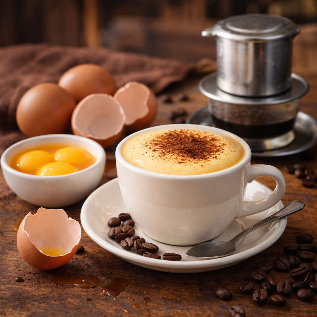 قهوه تخم‌مرغ؛ نوشیدنی ویتنامی «قهوه با زرده تخم‌مرغ» چگونه شکل گرفت و چرا هنوز ماندگار است؟