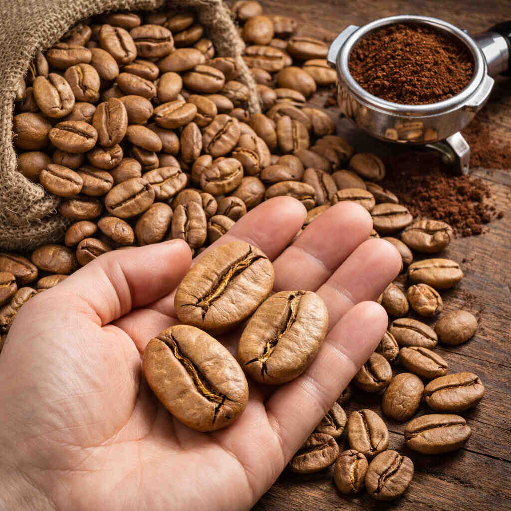 ماراگو قهوه‌ای با دانه‌های بسیار درشت؛ چرا این قهوه متفاوت عصاره‌گیری می‌شود؟